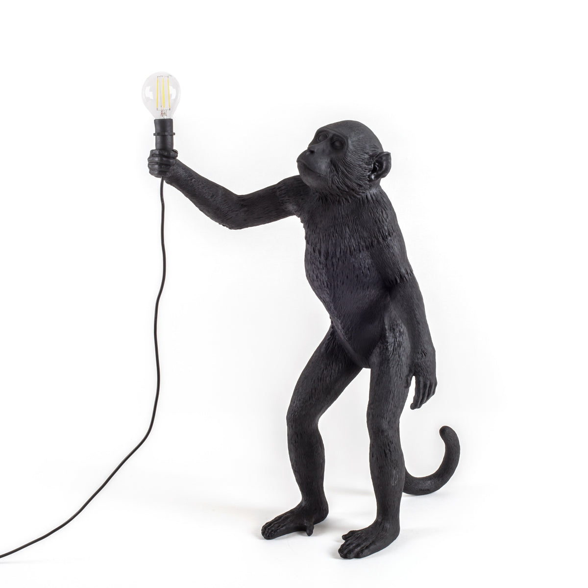 Monkey Standing Lamp / Black Seletti Seletti