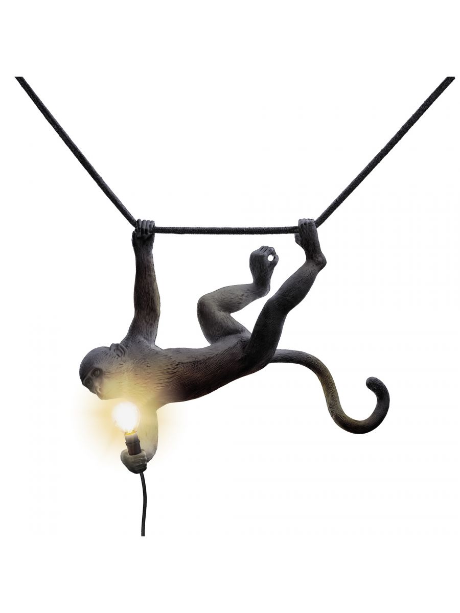 Monkey Swing Lamp / Black Seletti Seletti 