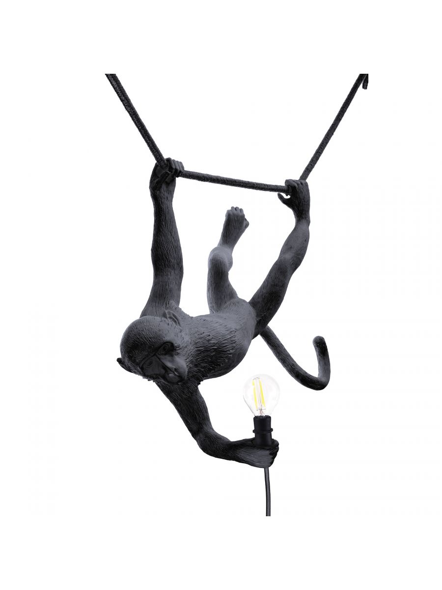 Monkey Swing Lamp / Black Seletti Seletti 