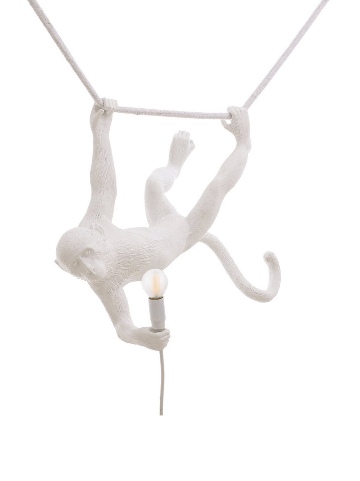 Monkey Swing Lamp / White Seletti Seletti 