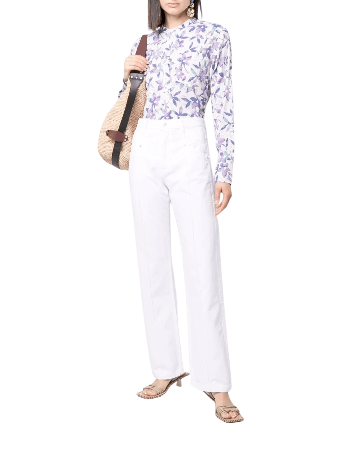 Nadege Pants / White Womens Isabel Marant 