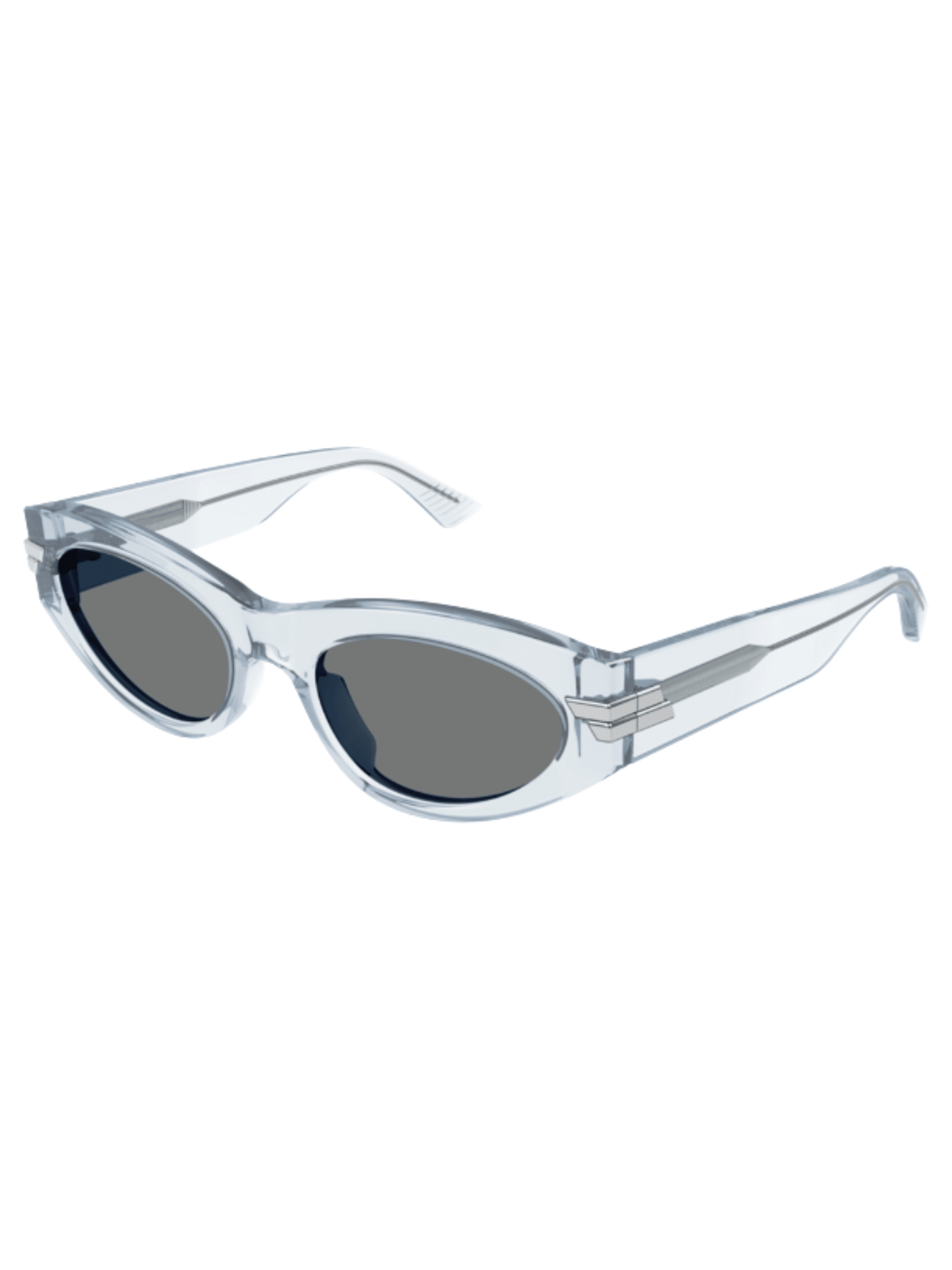 Narrow Cat-Eye Sunglasses/ Light Blue Womens Bottega Veneta 