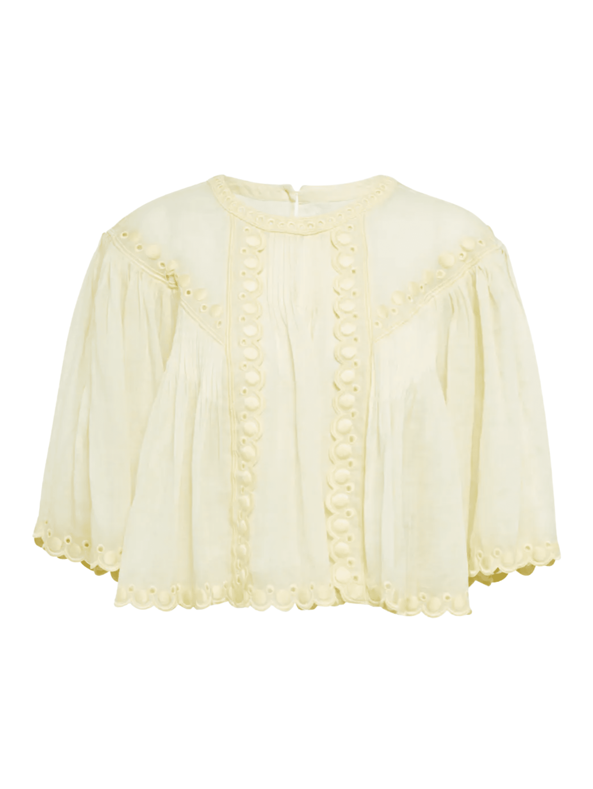 Ogalice Top / Light Yellow Womens Isabel Marant 