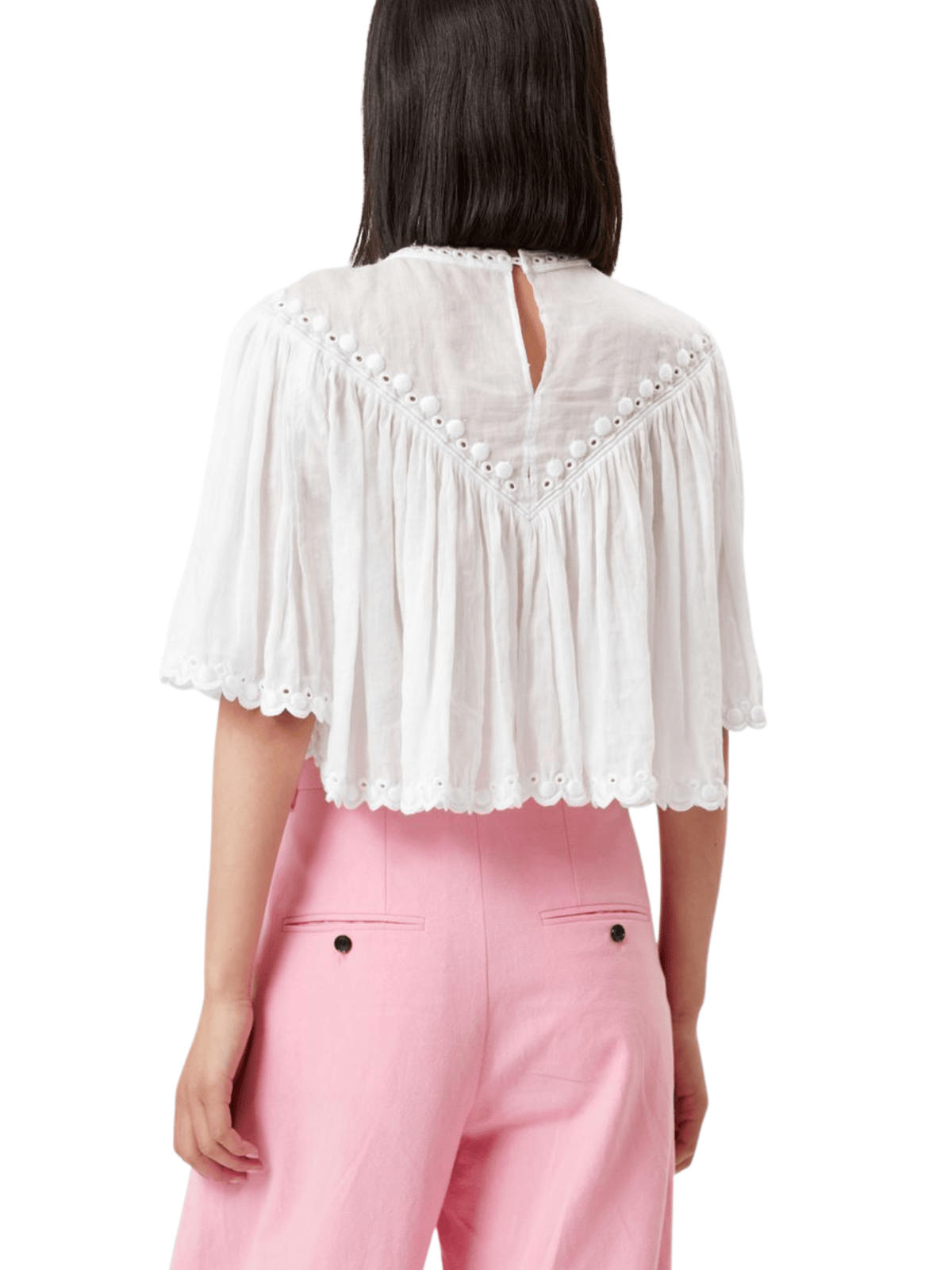 Ogalice Top / White Womens Isabel Marant 
