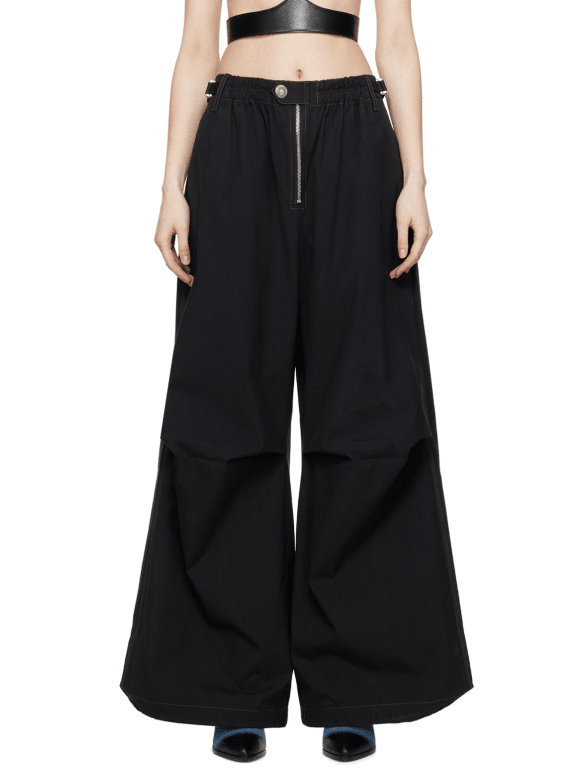 Oversized Flight Pant / Black Womens Dion Lee 