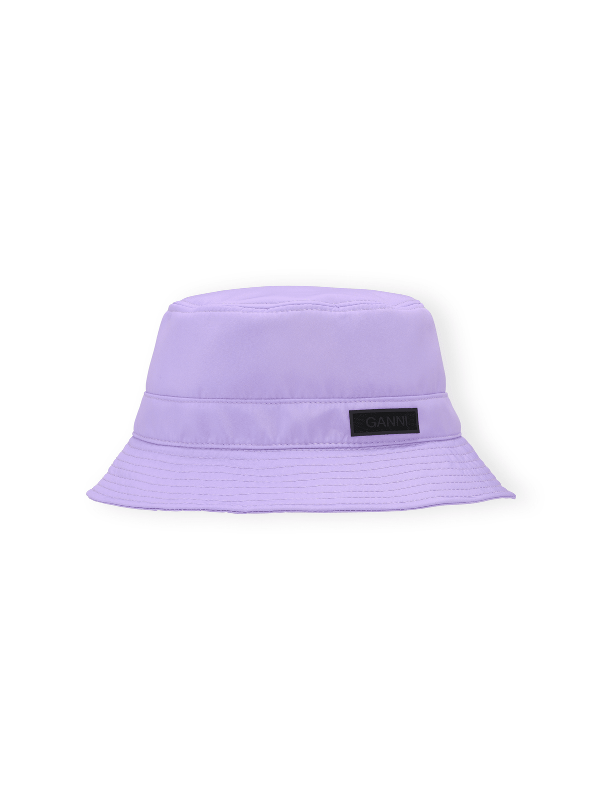 Recycled Tech Bucket Hat / Light Lilac Womens GANNI 