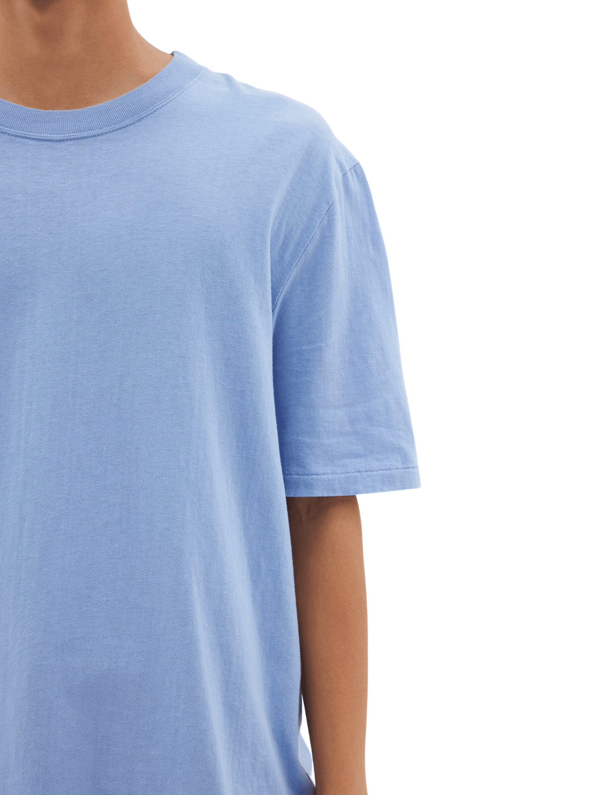 Regular Fit T-Shirt / Como Blue Womens Bassike 