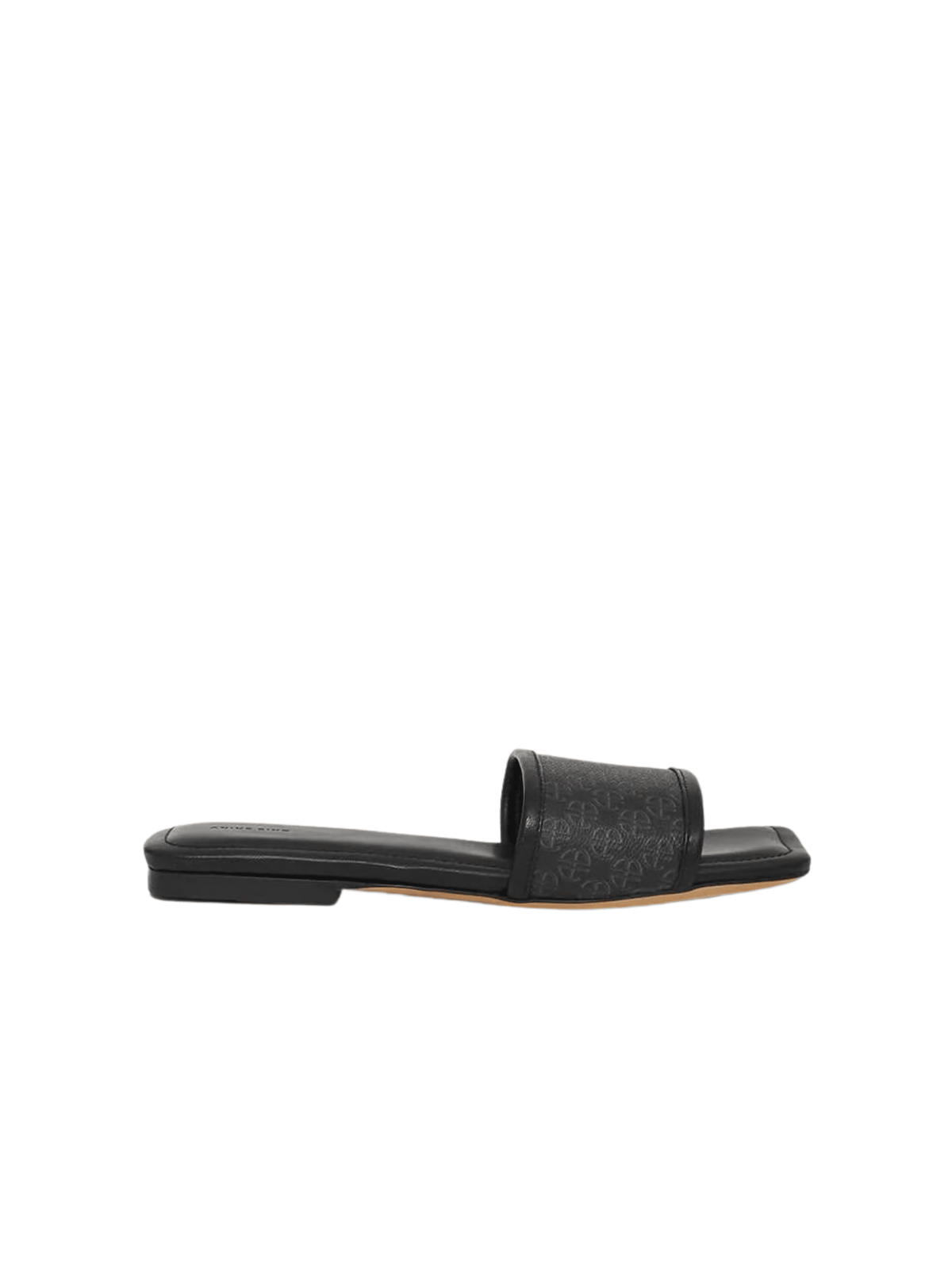 Ria Slides / Back Monogram Print Womens Anine Bing 