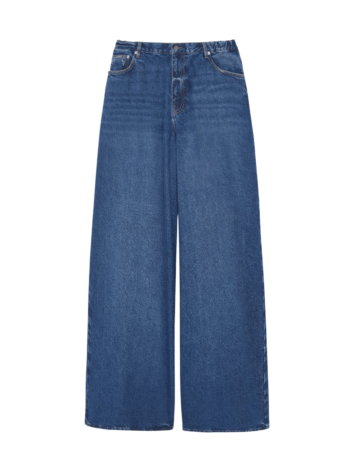 Sasha Wide Leg Jeans / Dark Blue Womens Frankie Shop 