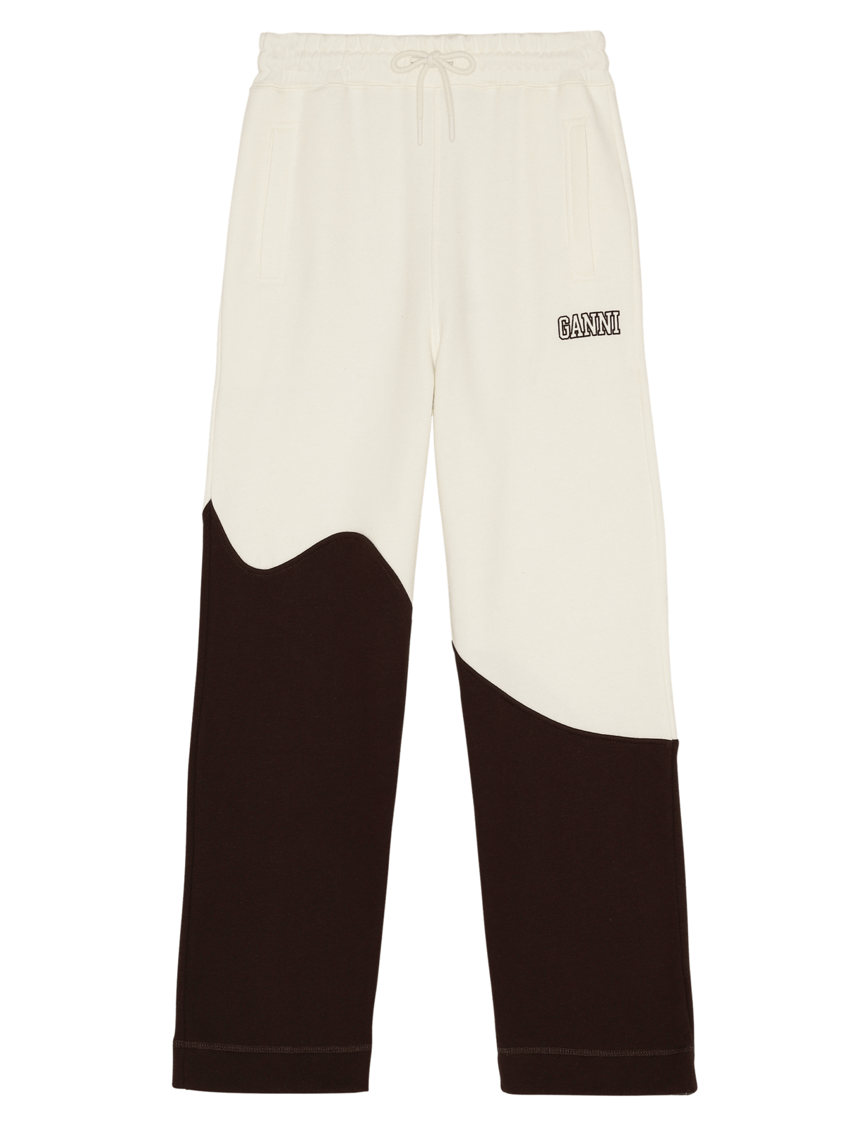 Software Wave Isoli Straight Leg Pants / Mole Womens GANNI 