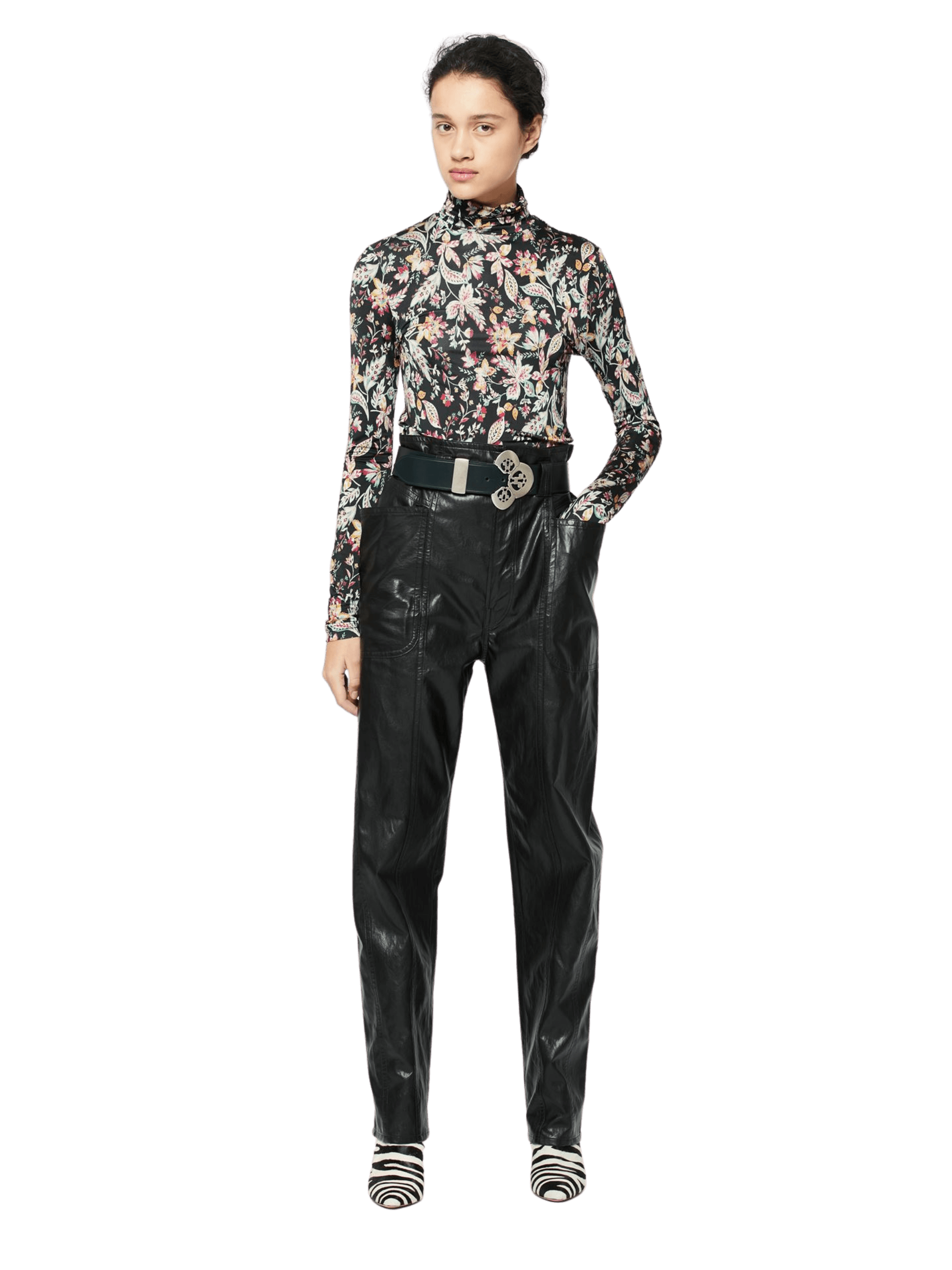 Isabel marant 2025 etoile leather pants