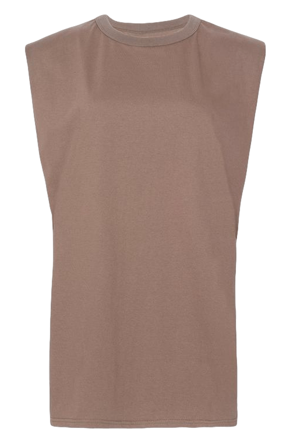 Tina Padded Shoulder Muscle Dress / Mocha General Frankie Shop 