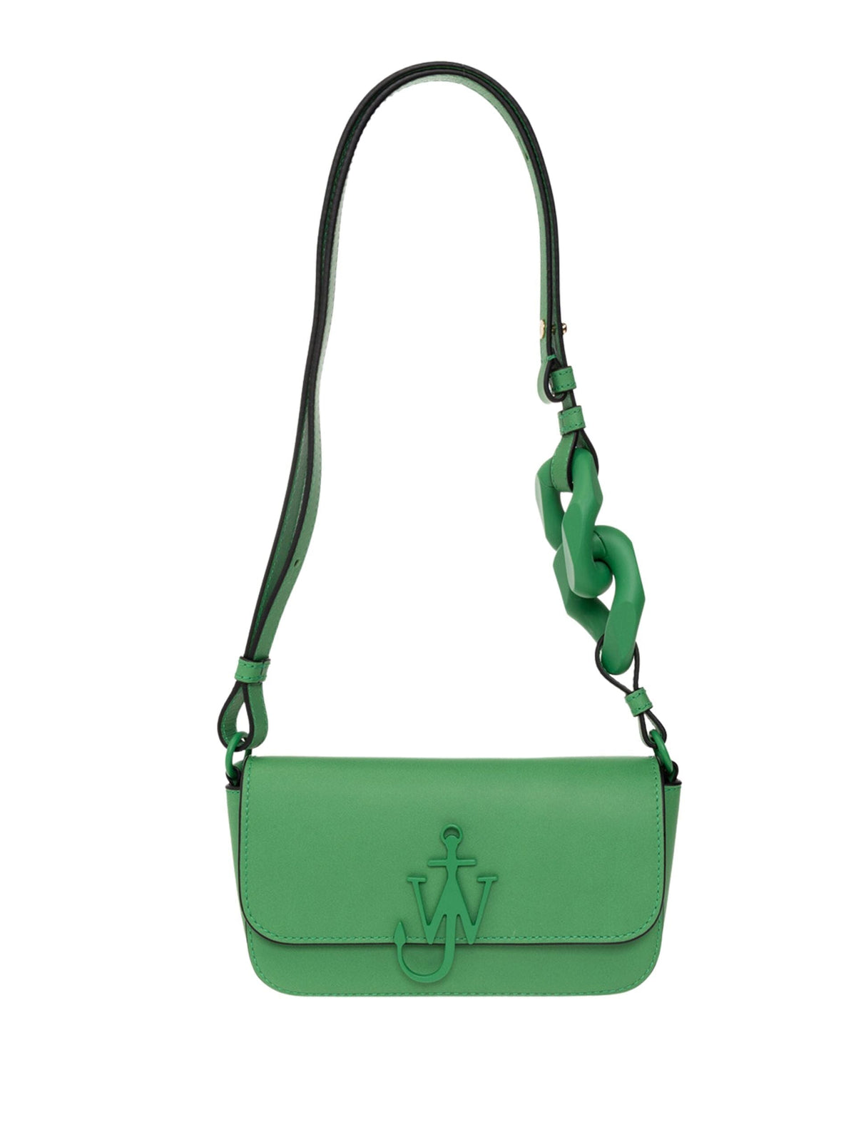 Tonal Chain Baguette Anchor Bag / Bright Green Womens JW Anderson 