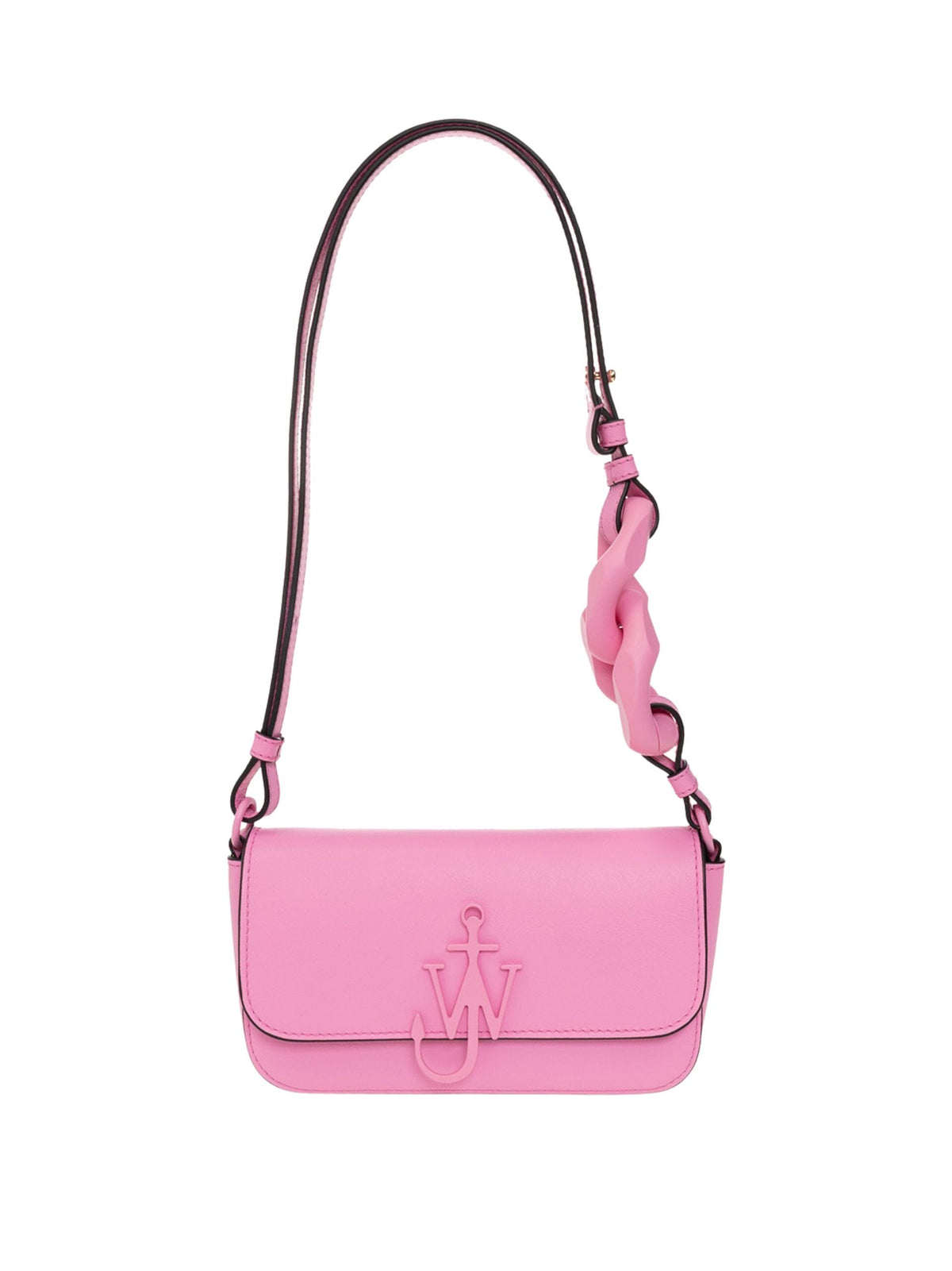 Tonal Chain Baguette Anchor Bag / Pink Womens JW Anderson 