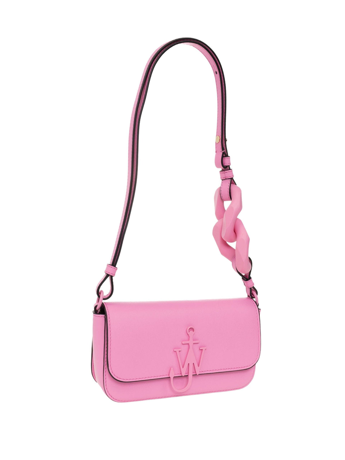 Tonal Chain Baguette Anchor Bag / Pink Womens JW Anderson 