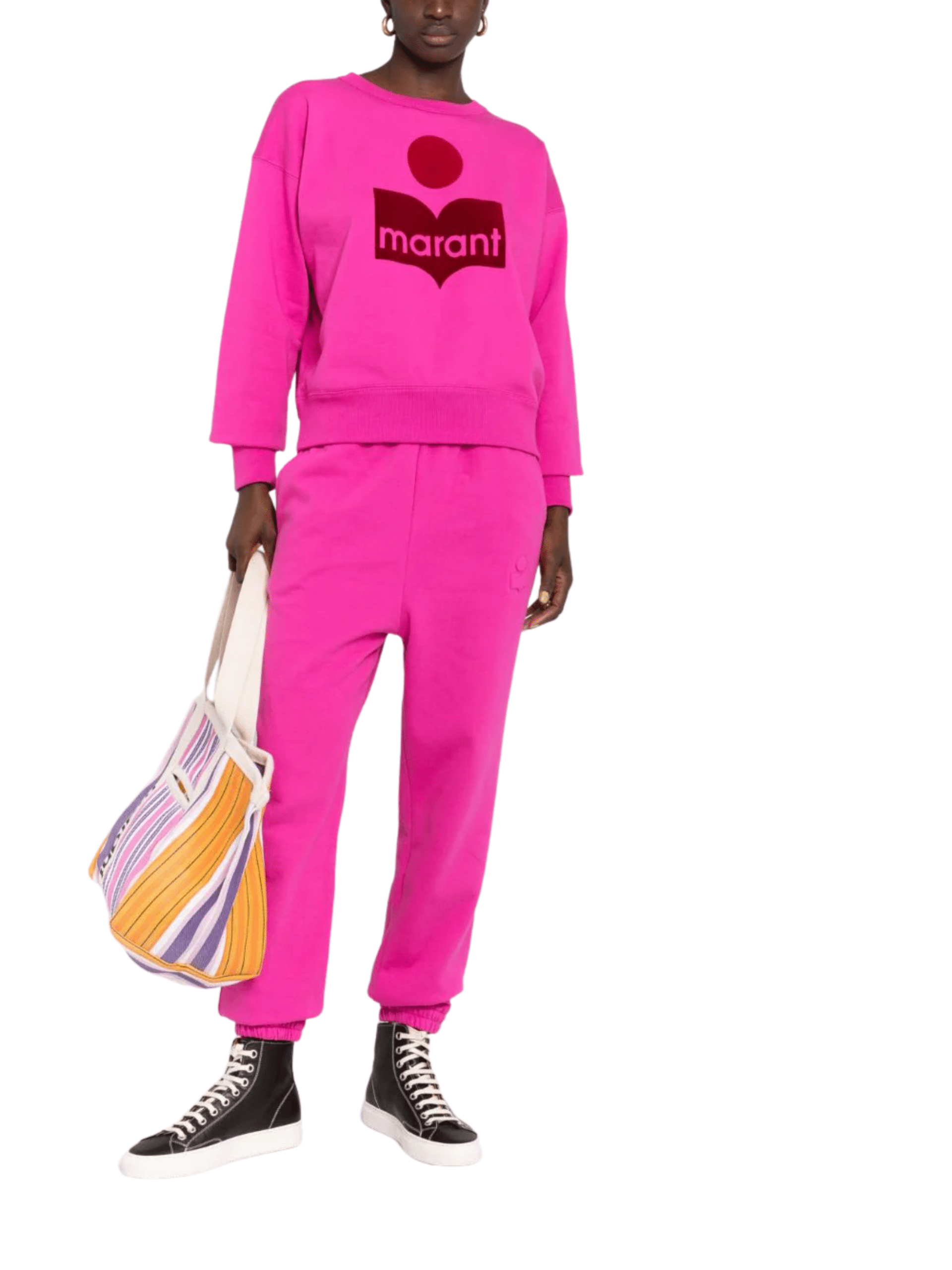 Viamao Pants / Neon Pink Womens Isabel Marant Étoile 