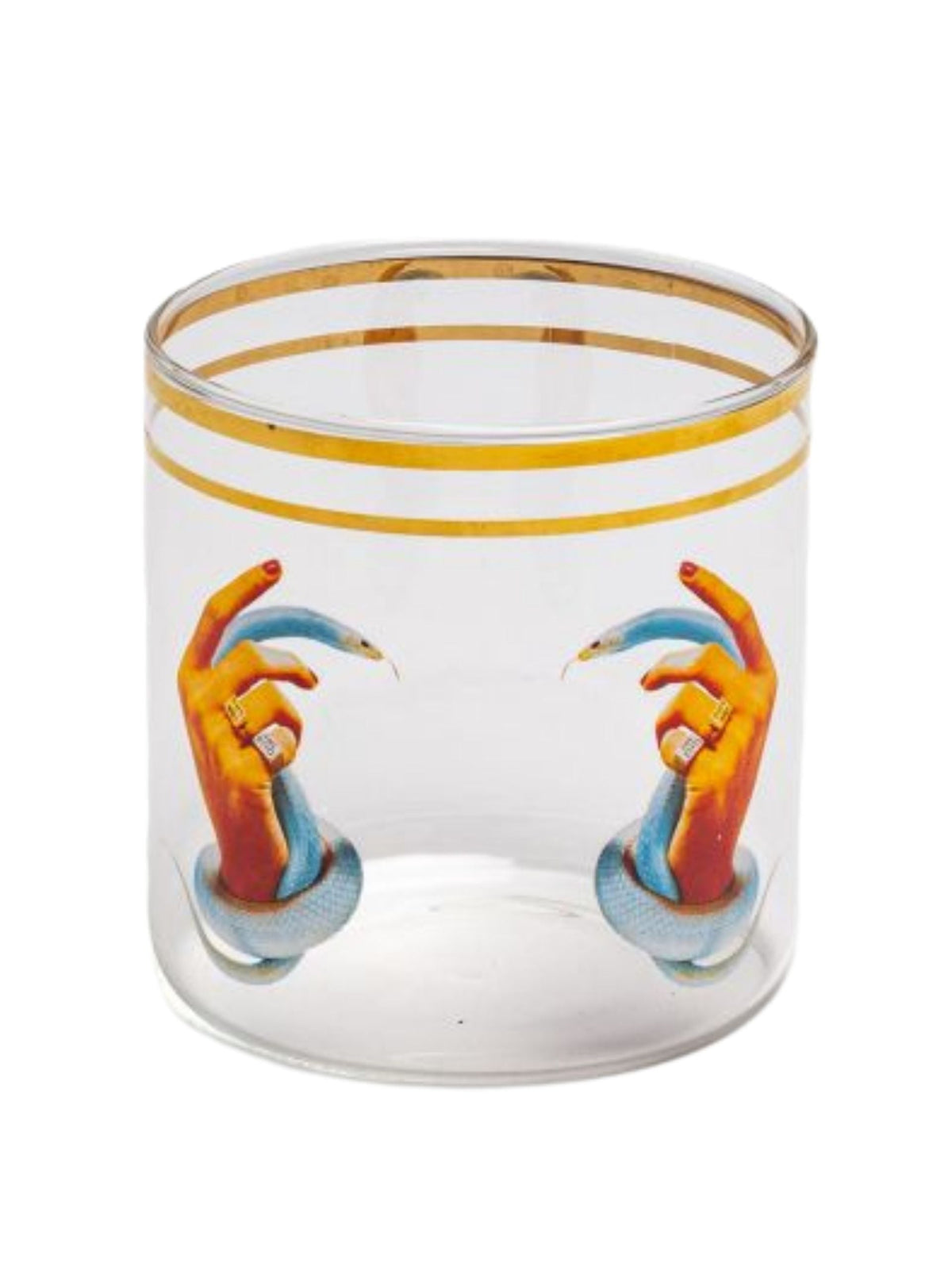 Water Glass / Hands with Snake Seletti Seletti wears Toiletpaper 