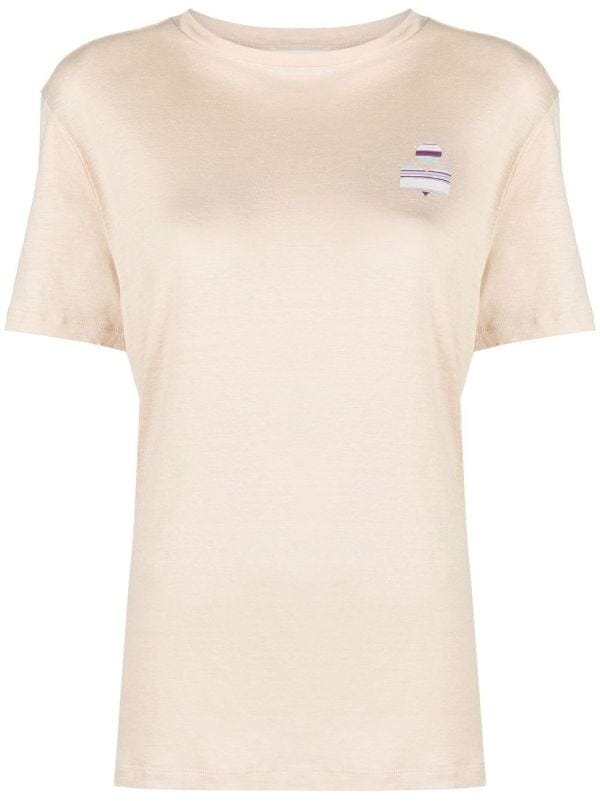Zewel T-Shirt / Ecru Womens Isabel Marant Étoile 