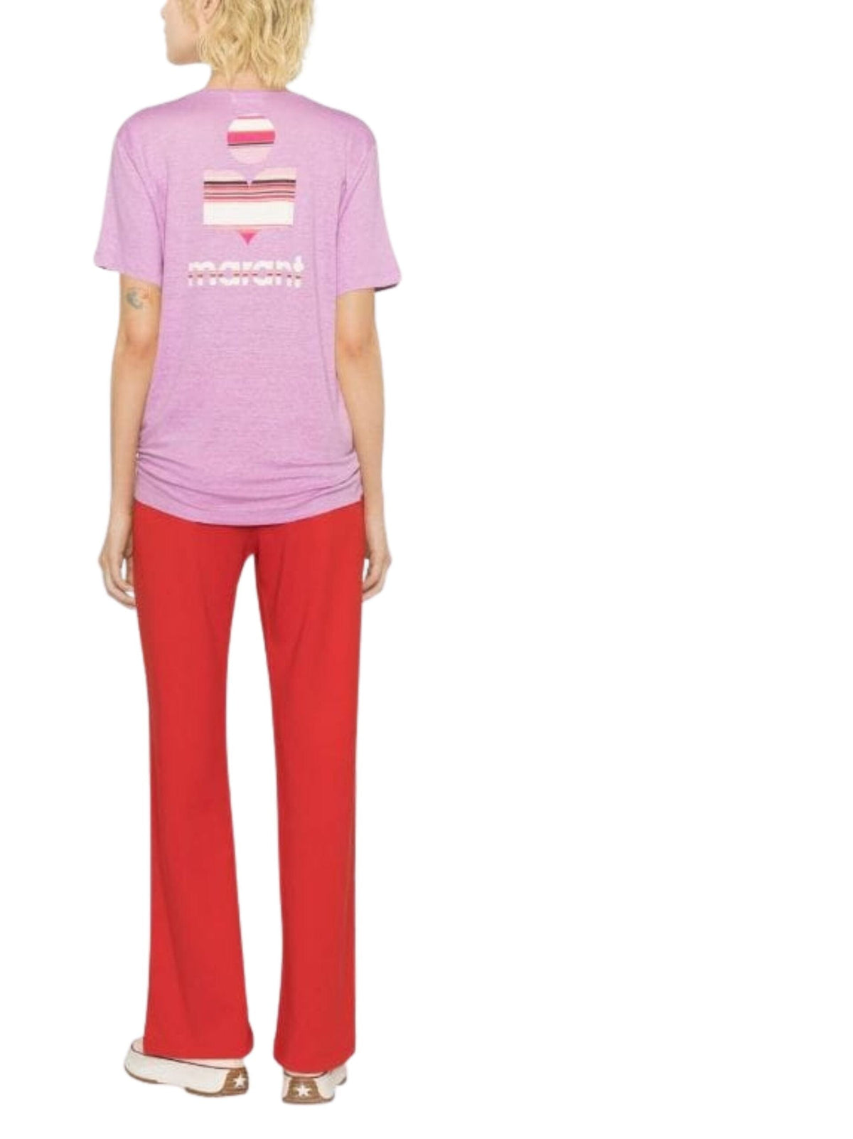 Zewel Tee Shirt / Lilac Womens Isabel Marant Étoile 